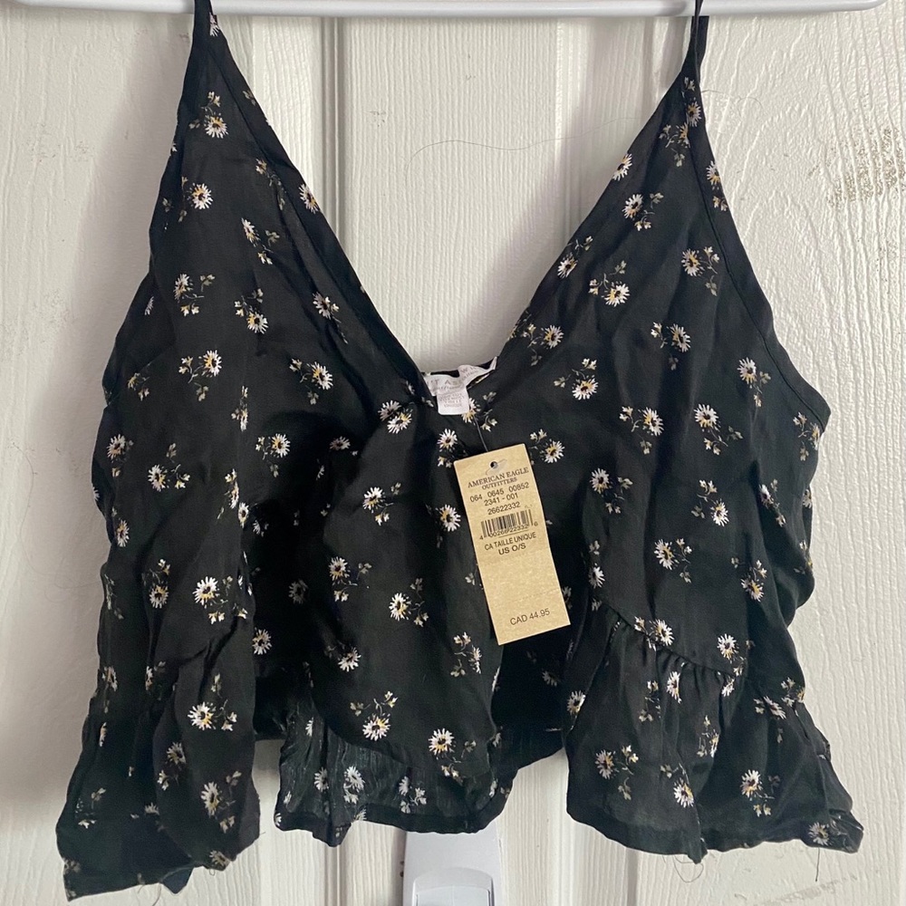 NWT American eagle cropped boho top